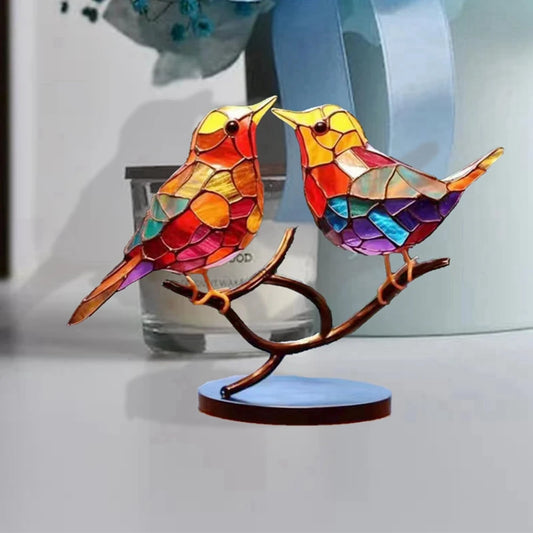 Birds Desk Decoration Metal