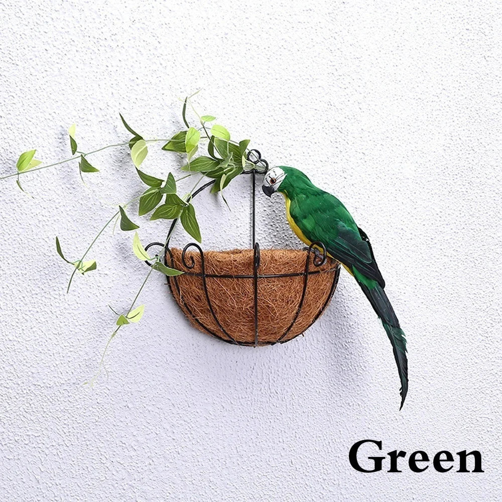 25/35cm Handmade  Parrot Figurine