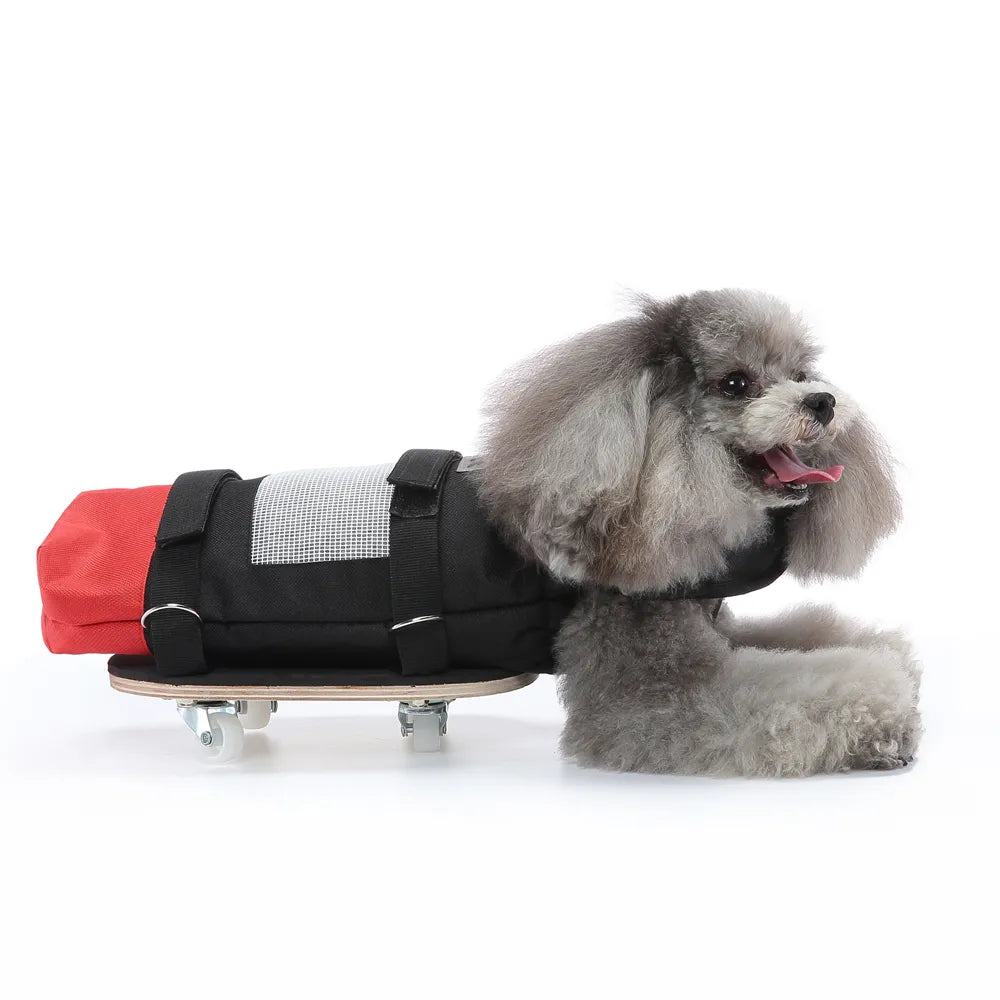 Disabled Dog Scooter Adjustable Legs  Cart Lightweight - specialneedspetshop