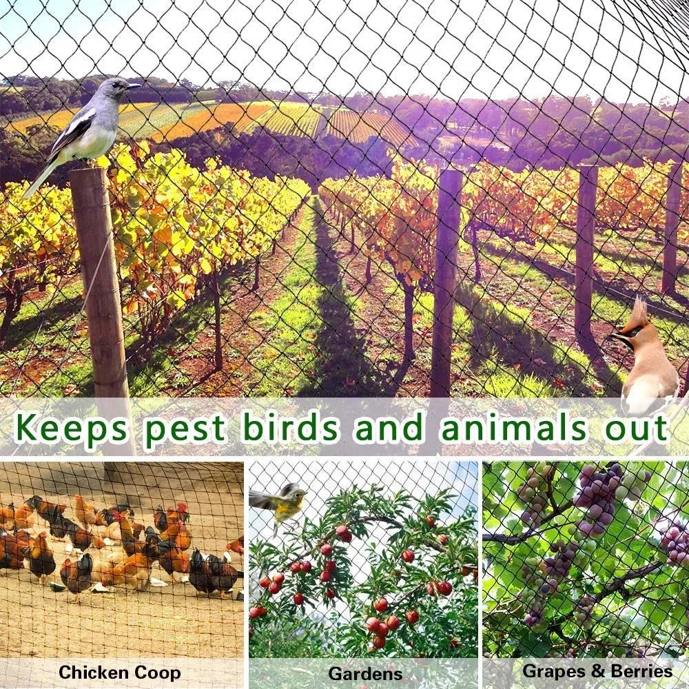 Bird proof net, garden net, cat, and dog proof4x10m - specialneedspetshop