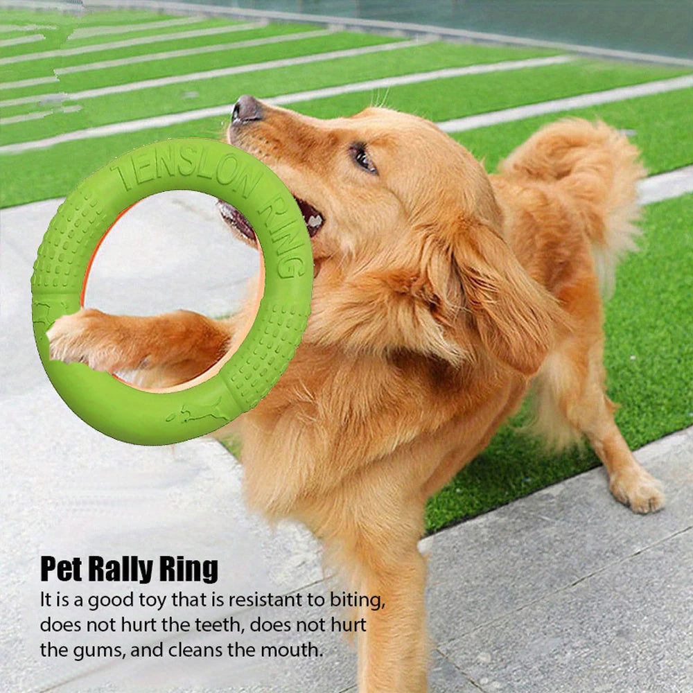 Dog Ring Toys Indestructible Chewing Flying Floating  for Small Medium Large Dogs