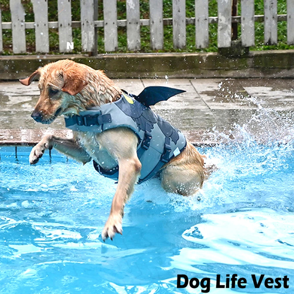 Pet Dog Life Vest  Shark Mermaid