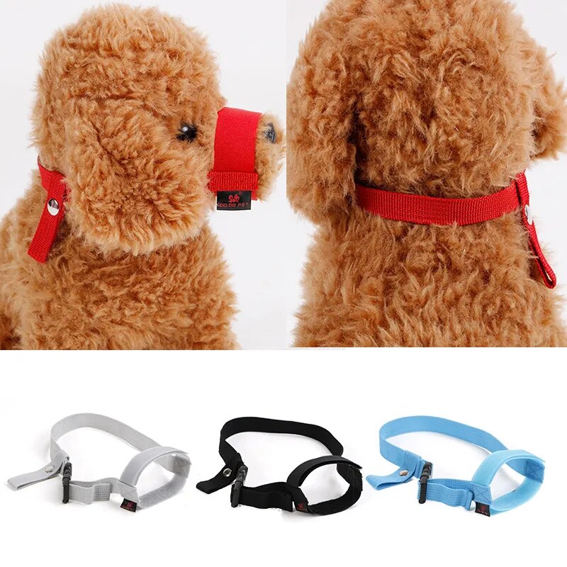 Mouth Mask   Adjusting Straps  Small Dogs Muzzle - specialneedspetshop