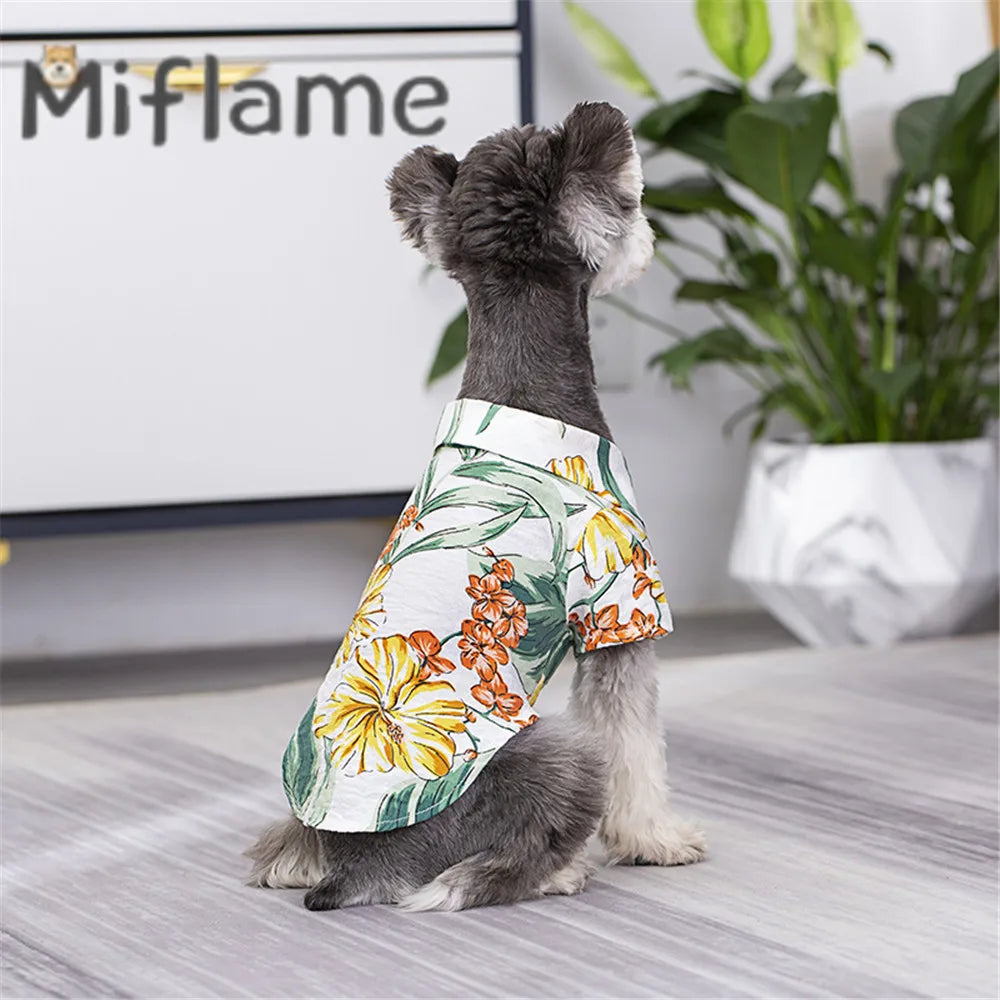 Hawaii Beach Casual Shirt For Dog And Owner Matching Outfits