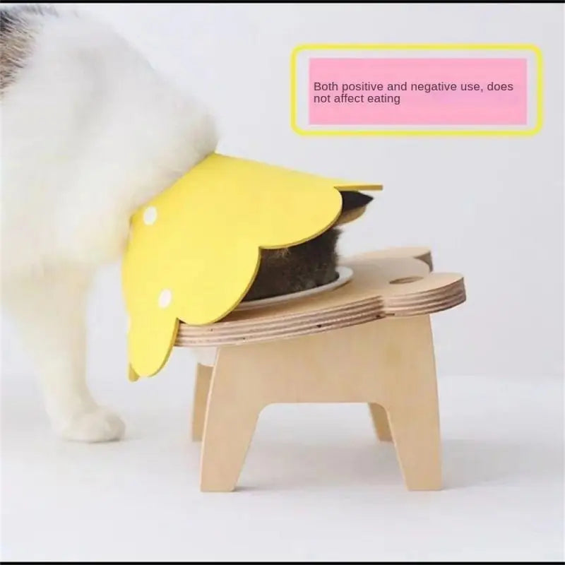 Sunflower Shaped Cat Elizabeth Collar Protective Cone Protect Neck