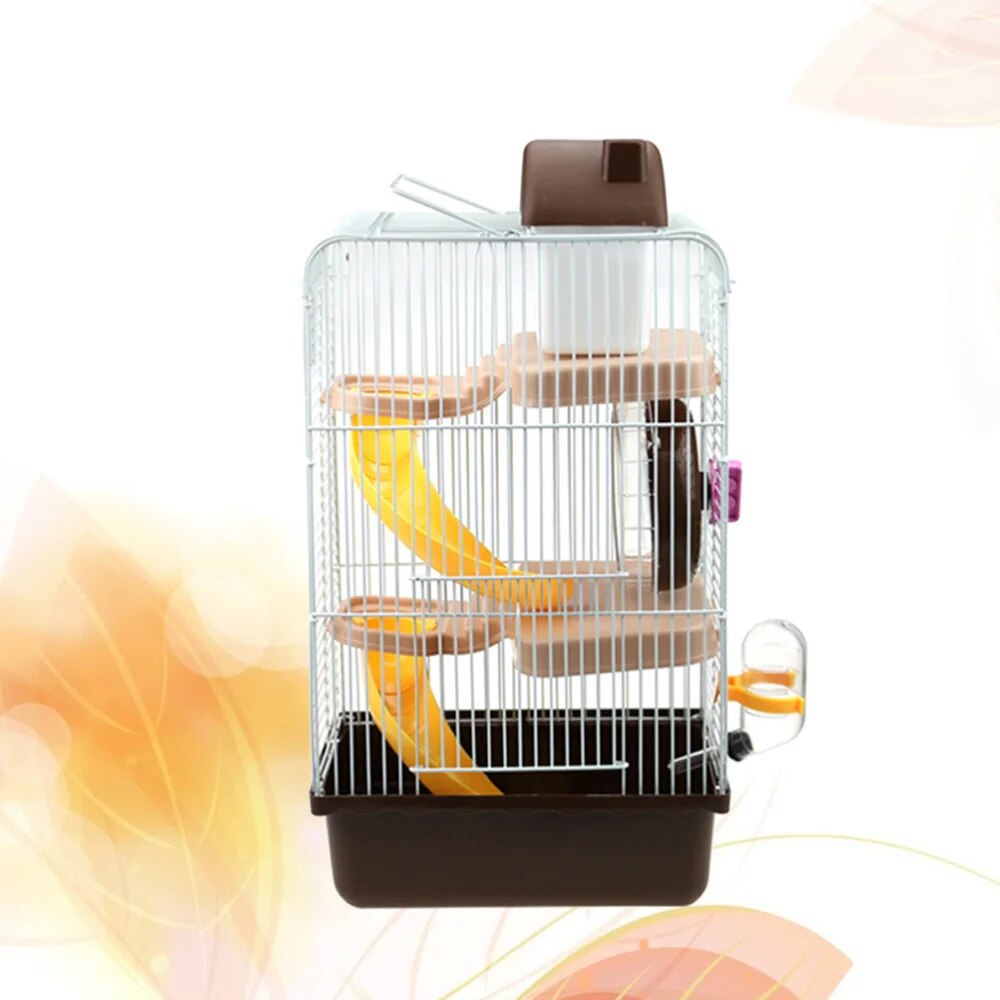 Three Layer Portable  House Small Pet Wire Rodent Cage - specialneedspetshop