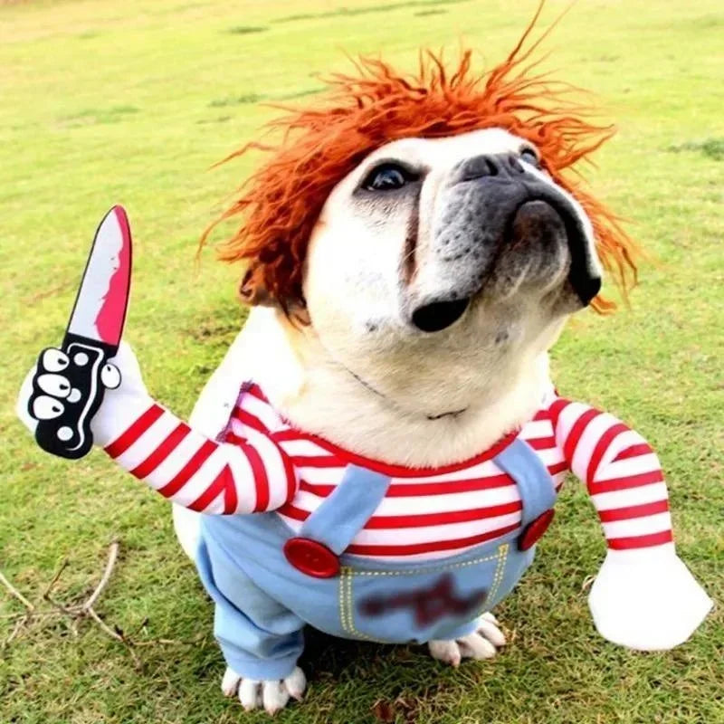 Dog Costumes   Outfits Holding A Knife Set Pet Cat Dog