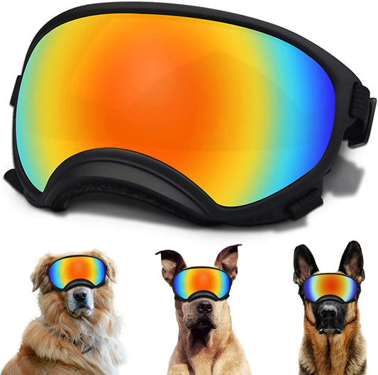 Dog Goggles  Sports Sunglasses Adjustable Strap