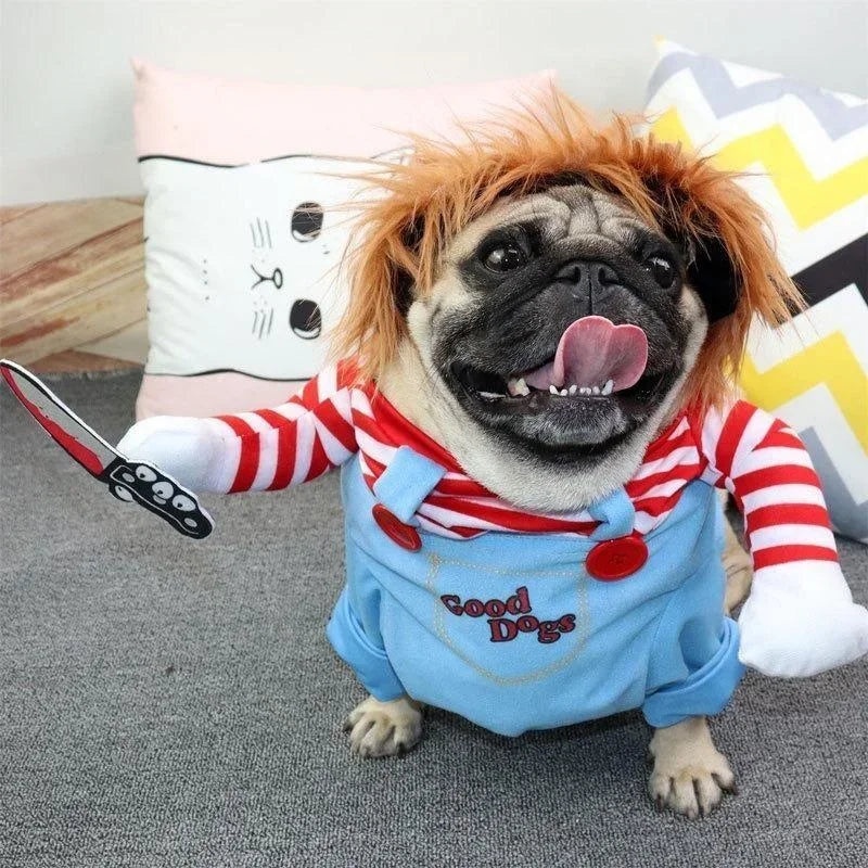 Dog Costumes   Outfits Holding A Knife Set Pet Cat Dog