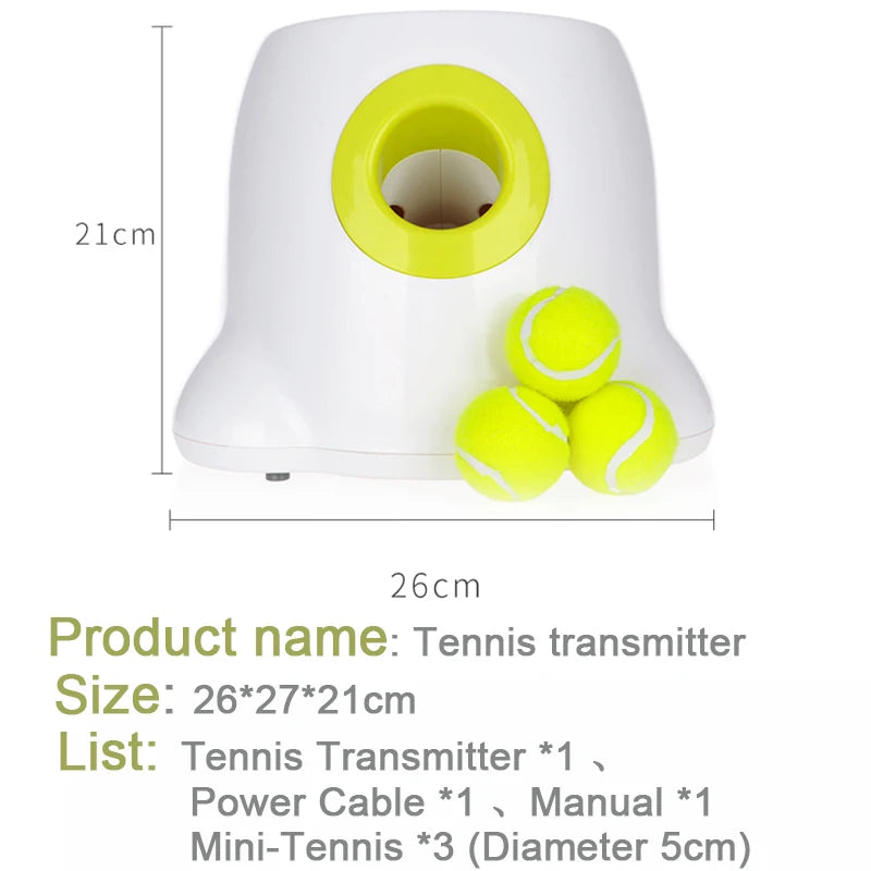 Dog  Tennis Ball Launcher Machine Automatic Throw