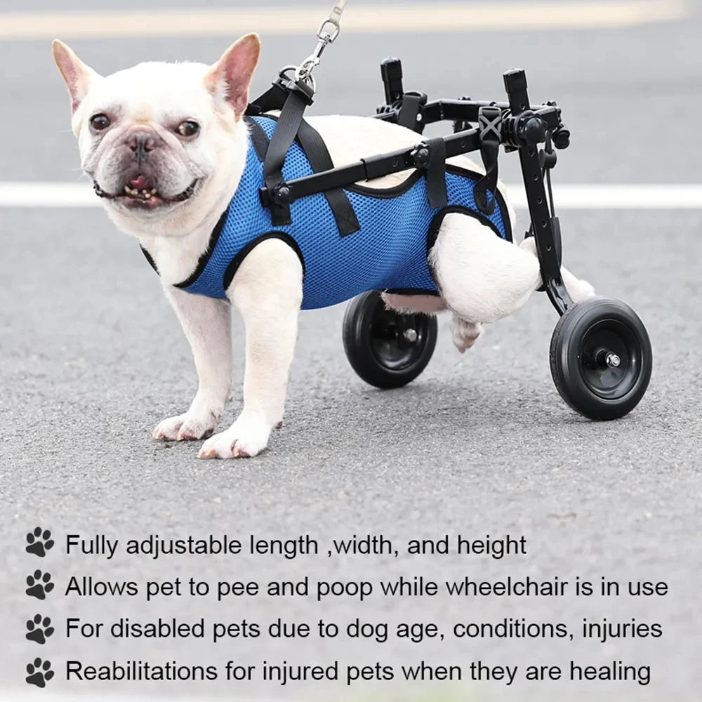 Wheelchair for disabled Dog Cart Hind Legs