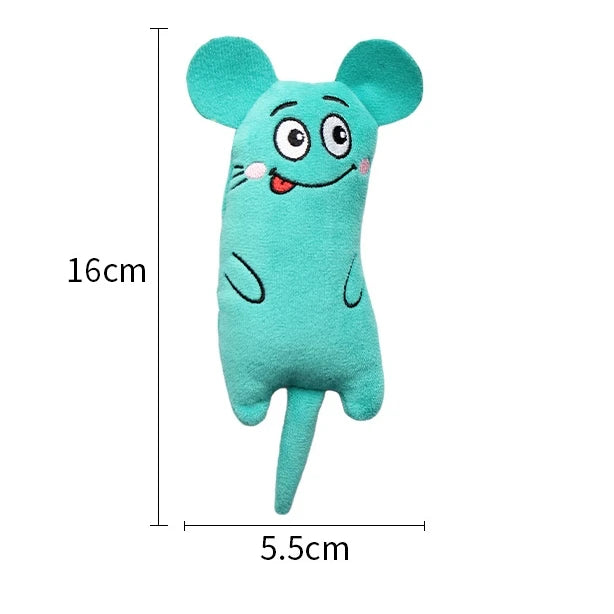 Cute Cat Interactive Teeth Grinding Catnip Toy