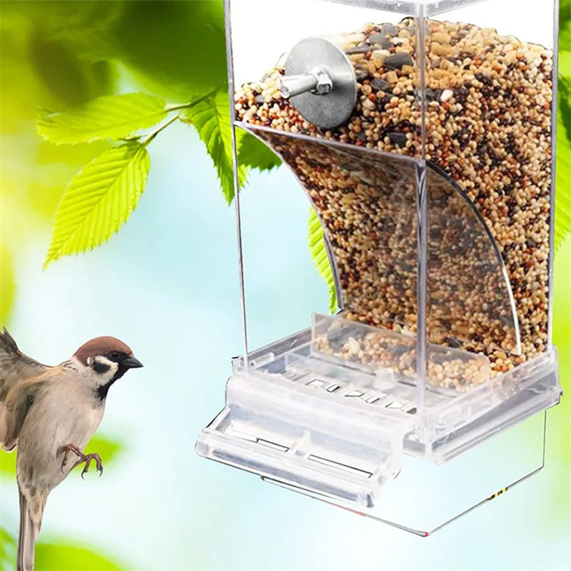 No Mess Bird Feeders Automatic Feeder Drinker