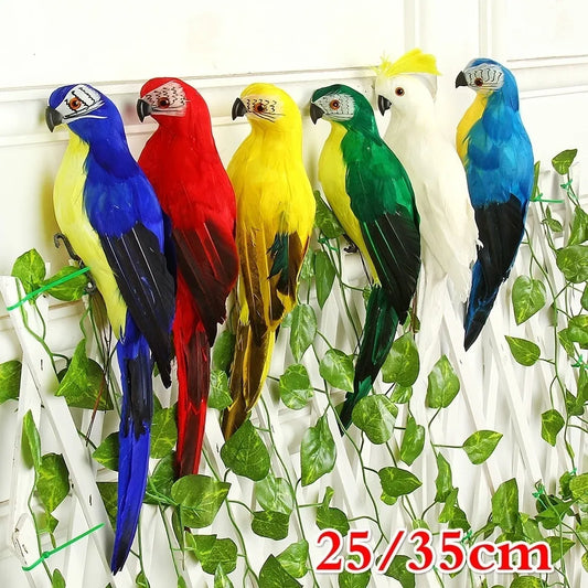 25/35cm Handmade  Parrot Figurine