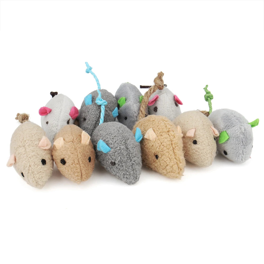 12pcs Mix Pet Toy Catnip Mice